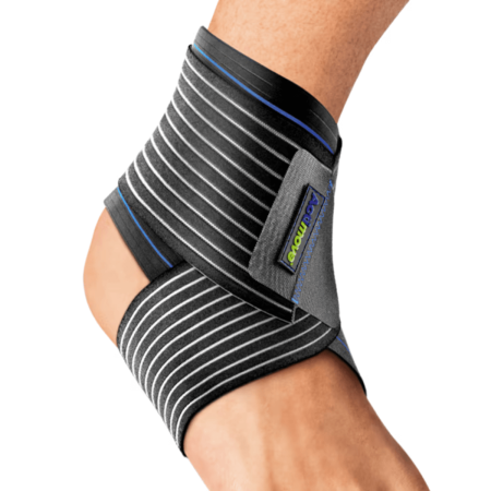Actimove Cavigliera Elastico Wrap Around Medium Nero