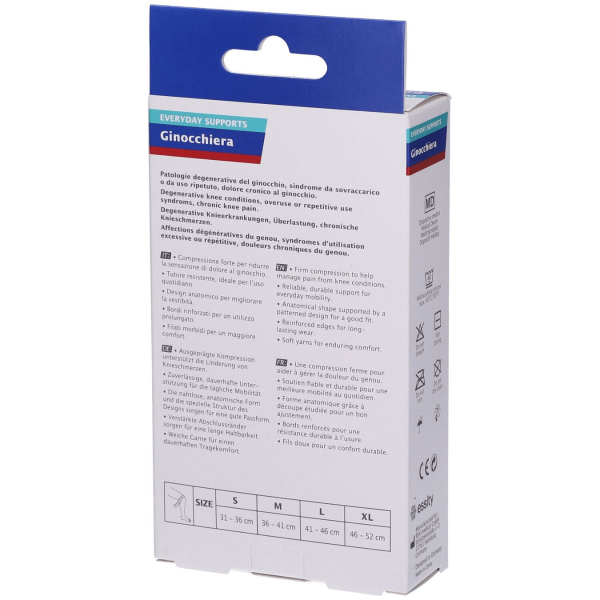 Actimove EVERYDAY SUPPORTS - Ginocchiera con rotula chiusa  grande