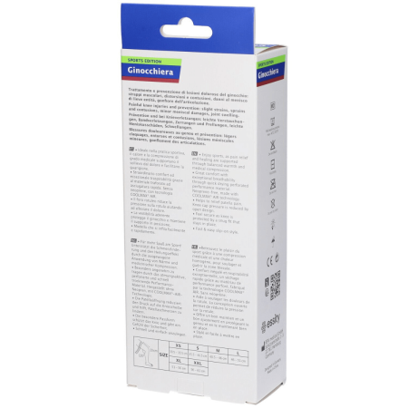 Actimove Sports Edition  Ginocchiera Con Foro Rotuleo per Supporto Ginocchio