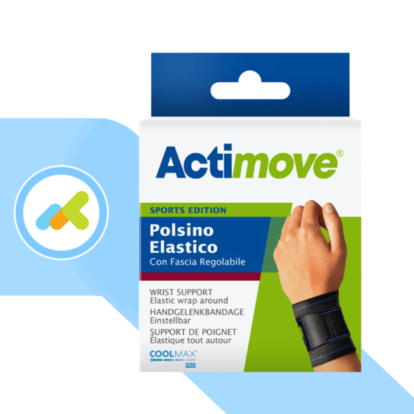Actimove Sports Edition | Polsino Elastico con Compressione Terapeutica