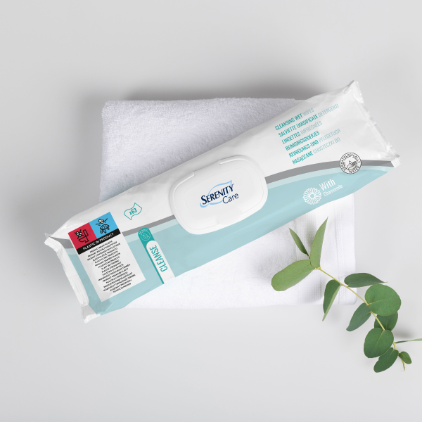 Serenity SkinCare salviette detergenti delicate 63 pezzi