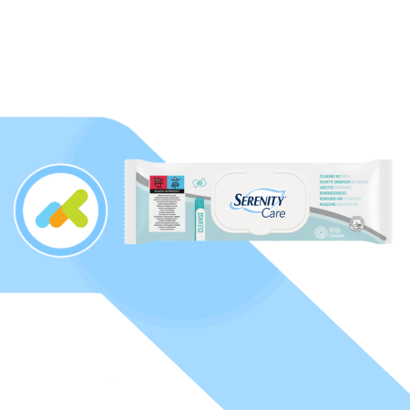 Serenity SkinCare salviette umidificate detergenti 63pz