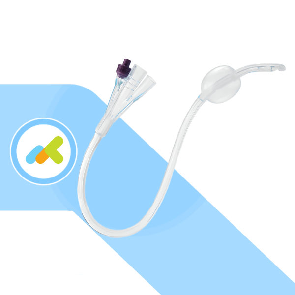 X-Flow Catetere prostatico in silicone Punta Dufour 1 pezzo