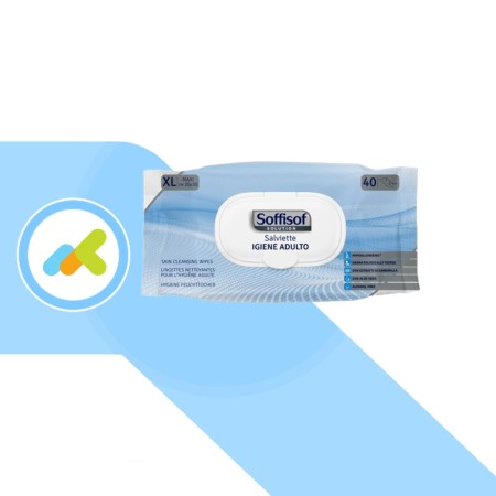 Salviette Detergenti Imbevute con Tappo – 20x30 cm - 40 Pezzi