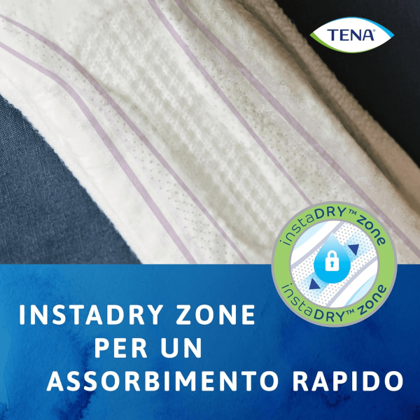 TENA Discreet Protect+ Maxi 7 Gocce | Assorbenti Incontinenza Pesante | 12 Pezzi