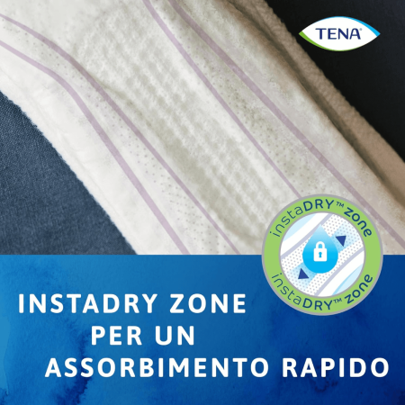 TENA Discreet Protect+ Maxi 7 Gocce | Assorbenti Incontinenza Pesante | 12 Pezzi
