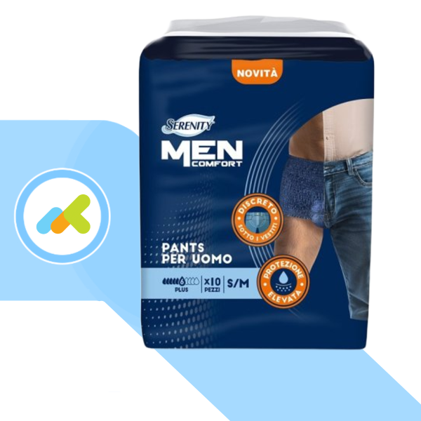 SERENITY Pants Man | Slip Assorbente Uomo 10 Pezzi
