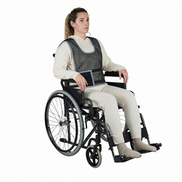 Gilet di Fissaggio Tronco | Sistema di Chiusura e Regolazione Tramite Fibbie a Scorrimento