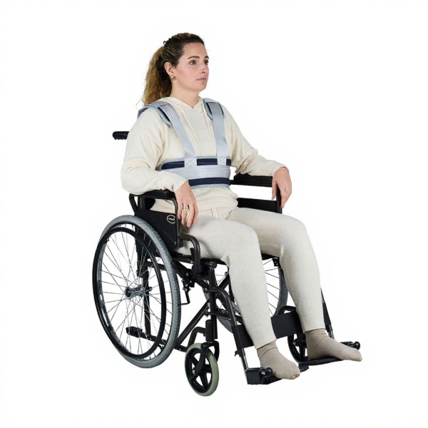 Cintura di Fissaggio Tronco con Cintura Addominale e Cinghie di Stabilità