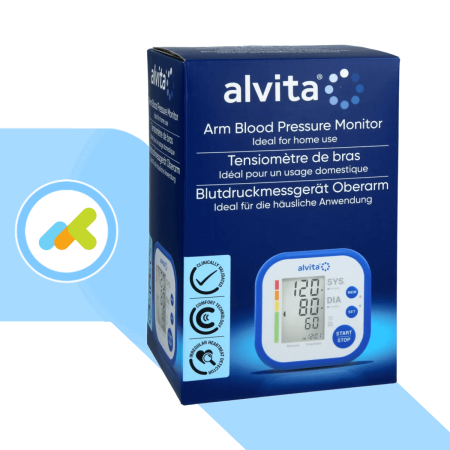 Alvita Advanced | Misuratore Automatico di Pressione da Braccio