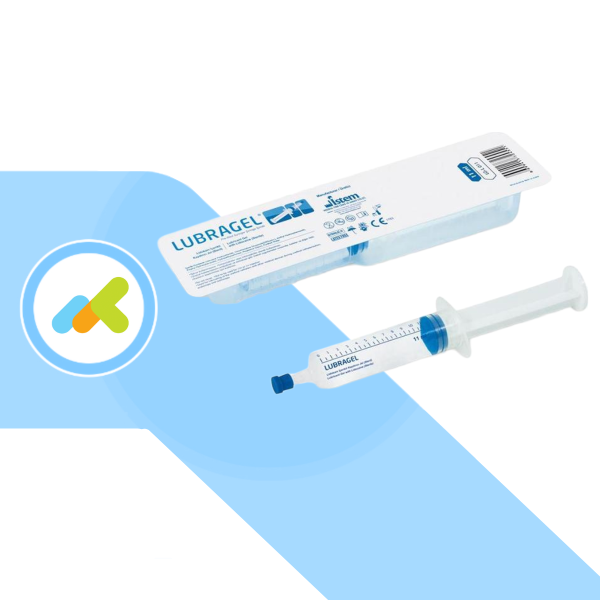 Lubragel 11ml | Gel Lubrificante Sterile per Cateteri con Lidocaina e Clorexidina con Lidocaina 2% | 1 Pezzo