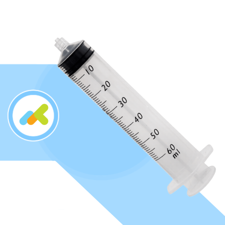 Benefis Siringhe Monouso Senza Ago 50ml | Cono Luer Lock per Pompa | 20 Pezzi