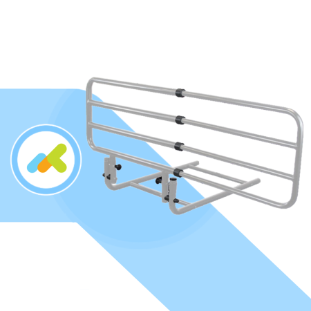 SP13 Termigea – Sponda Universale Telescopica Ribaltabile Maxi per Letto | Regolabile 67-105 cm