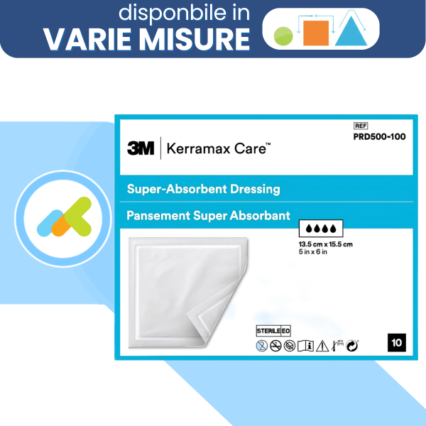 Kerramax Care: Medicazione Superassorbente Ferite Croniche