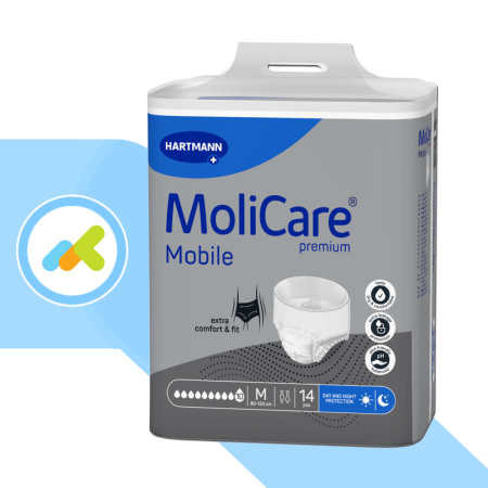 MoliCare Premium Mobile 10 gocce | Mutande Assorbenti per Incontinenza Severa