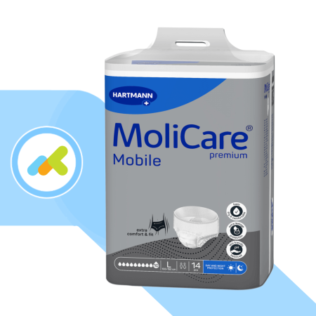 MoliCare Premium Mobile 10 gocce | Mutande Assorbenti per Incontinenza Severa