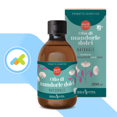 Olio di Mandorle Dolci Naturale 200ml