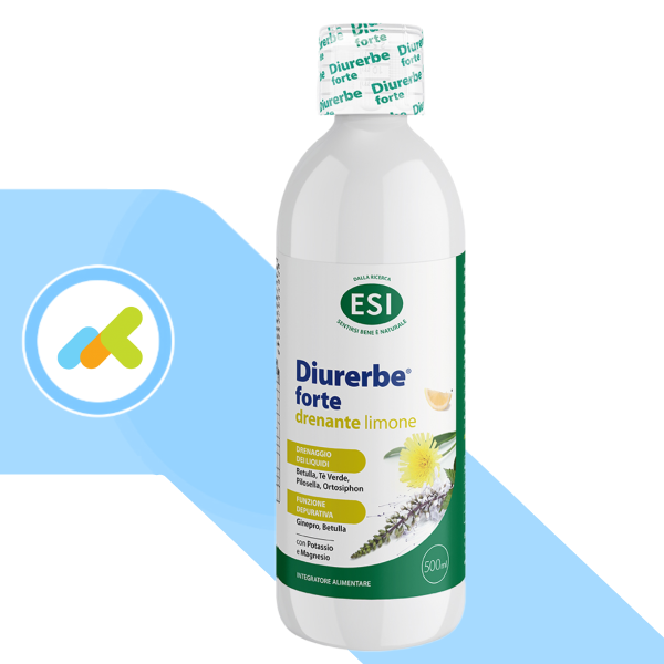ESI Diurerbe Forte Drenante Estate | Diuretico e Drenante | 2x500ml