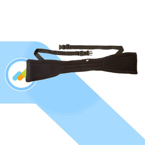 Cintura di Sicurezza da Letto con Fascia Ventrale Regolabile | Sgancio Rapido
