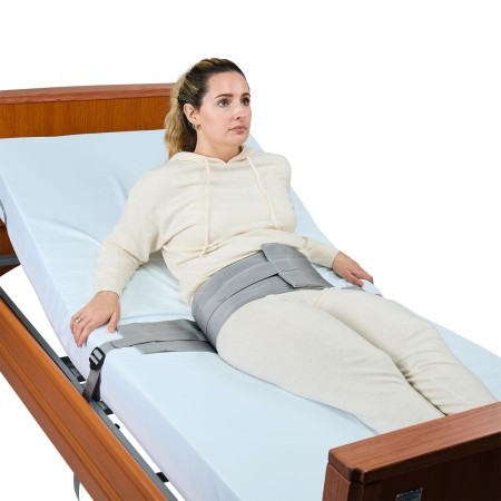 Cintura di Fissaggio al Letto Imbottita a Doppio Movimento ADIGGY con Fibbie a Scorrimento 2