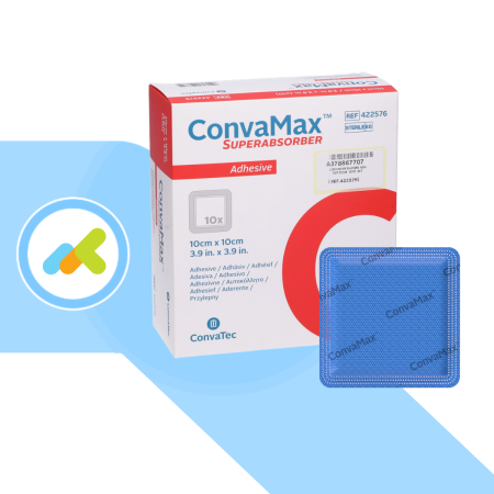 ConvaMax™ Superabsorber | Medicazione Superassorbente per Ferite Essudanti
