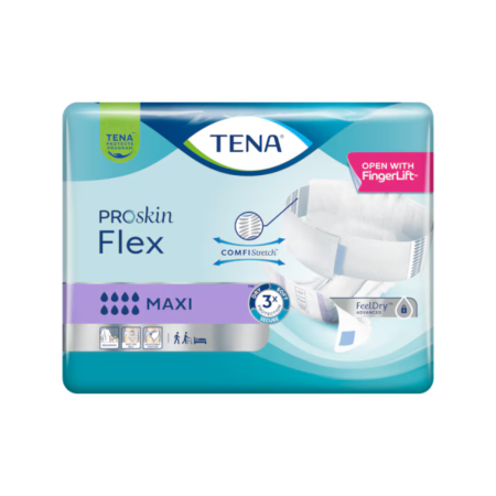 Tena Flex Maxi | Pannolone Assorbente a Cintura | 22 pezzi