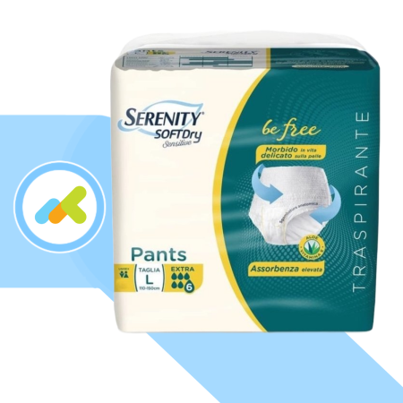 Mutandine Assorbenti | Serenity SoftDry Pants Extra | 12 pezzi 2