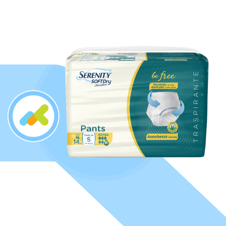 Mutandine Assorbenti | Serenity SoftDry Pants Extra | 14 pezzi