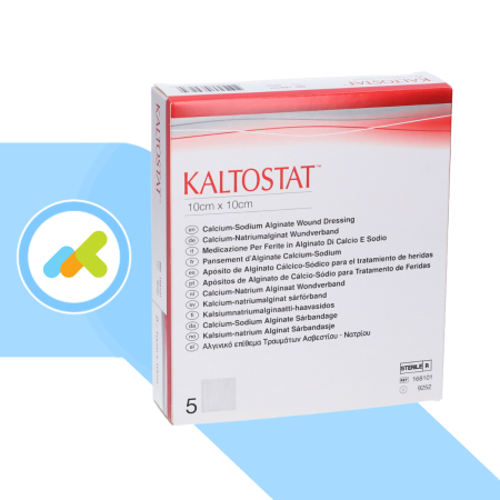 Kaltostat Medicazione Alginato Calcio e Sodio per Ferite