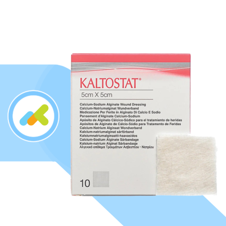 Kaltostat Medicazione Alginato Calcio e Sodio per Ferite 2