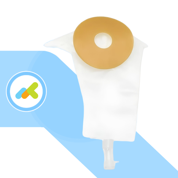 Hollister Sacca di Raccolta Urina per Pene Retratto | Con Barriera Cutanea Idrocolloidale | 10 pezzi