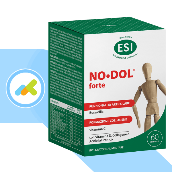 Esi No-Dol Forte | Integratore per Supporto Cartilagini e Articolazioni | 60 compresse