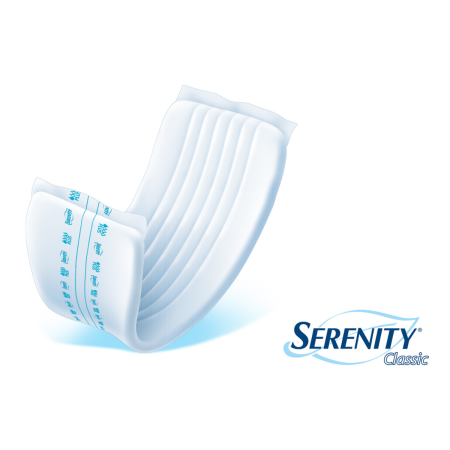 Serenity Classic | Pannolone Rettangolare con Barriera Mini | per Incontinenza Moderata | 30 pezzi 2