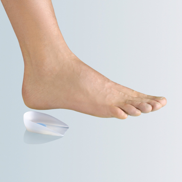 Fgp Talloniera in Silicone PRT-S07 con Inserto Ammortizzante “Oliva” | Comfort e Sollievo per il Tallone