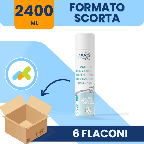 Serenity SkinCare schiuma detergente 400ml