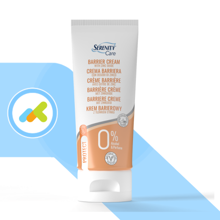 Serenity Care | Crema Barriera all'Ossido di Zinco | Azione Protettiva e Lenitiva | 100ml