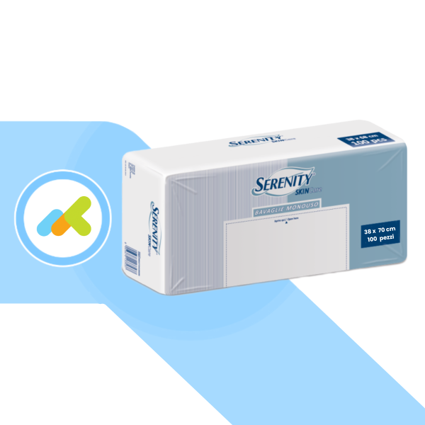 Serenity Bavaglia Monouso 38x70cm (100 pz) | Impermeabili