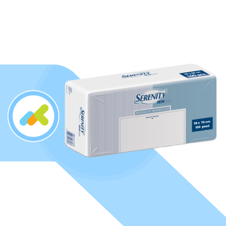 Serenity Bavaglia Monouso 38x70cm (100 pz) | Impermeabili