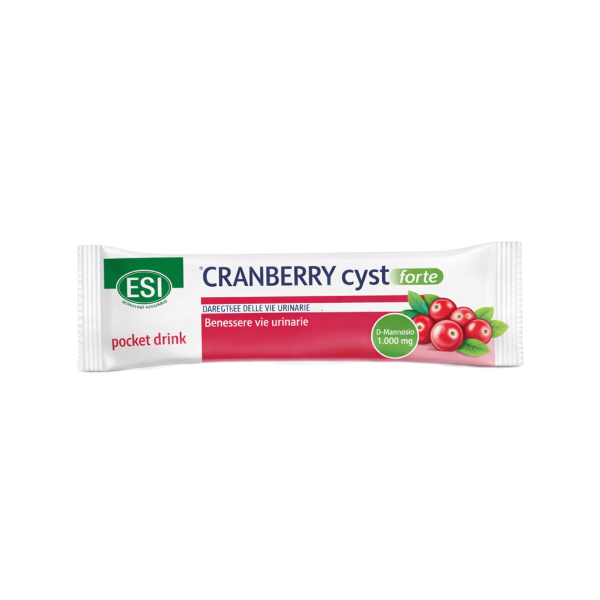 Esi Cranberry Cyst 1 Poket DRINK OMAGGIO | Integratore Benessere delle Vie Urinarie