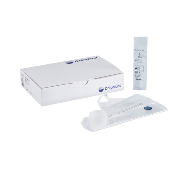 Peristeen Plus Regular: Kit con 15 Cateteri Regular Prelubrificati Monouso e 1 Sacca Senza Tappo