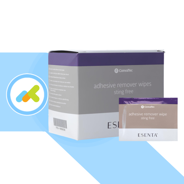 Esenta Salviette per Rimozione Indolore di Adesivi Medicali 30 Pezzi