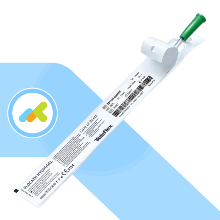 Flocath Hydrogel Uomo Catetere Autolubrificante Punta Nelaton per Massimo Comfort 30 pezzi