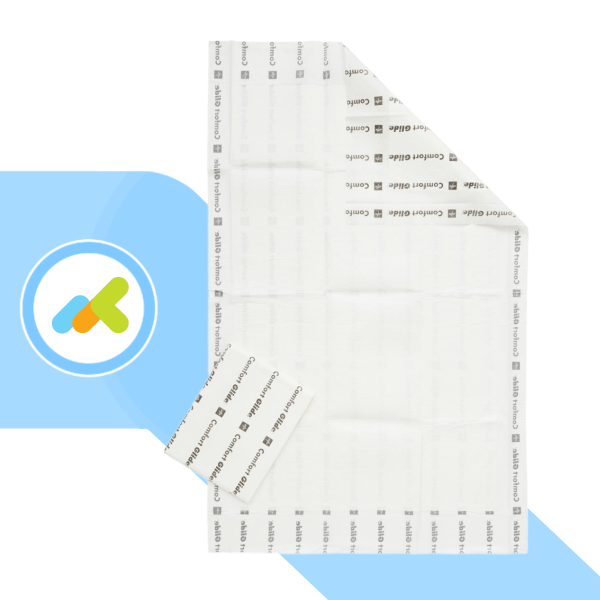 Comfort Glide: Teli Assorbenti e Traspiranti per Protezione Cutanea 10 pezzi