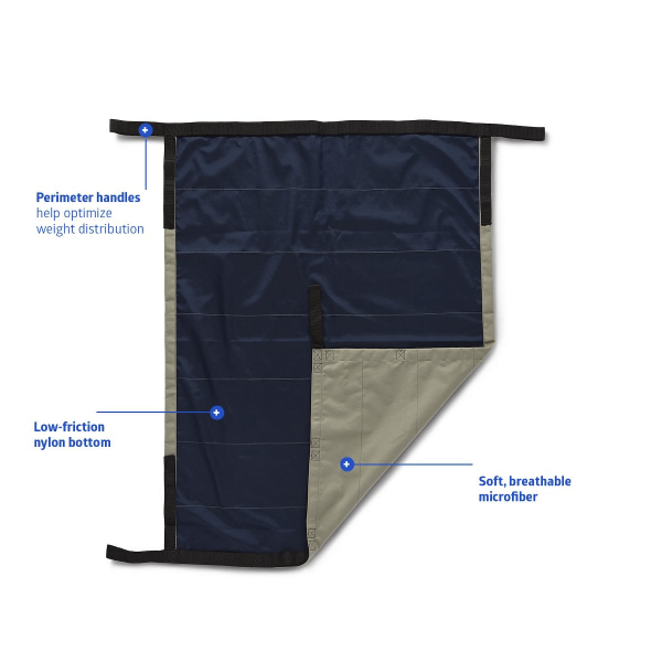Comfort Glide 89x140: Telo di Riposizionamento Monopaziente Professionale