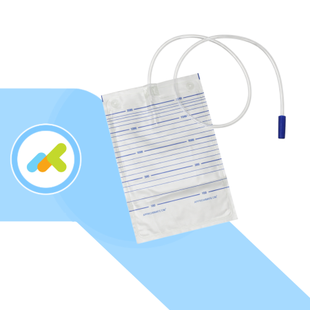 Sacca Urina Standard | Senza Anti-Reflusso e Senza Scarico | 30 pezzi