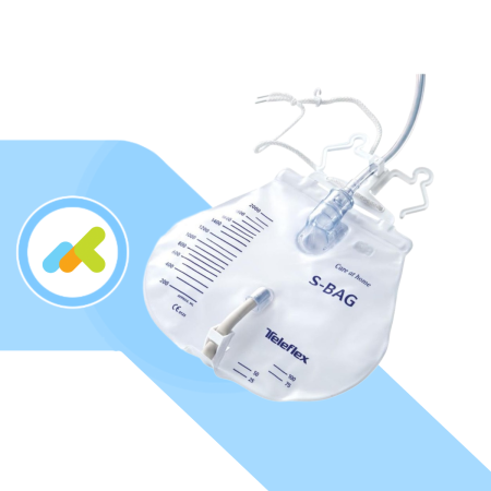 Rusch S-Bag: Sistema di Drenaggio Urinario a Circuito Chiuso 2L | 1 Pezzo