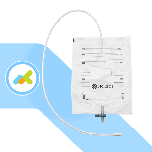 Hollister Sacca da Letto | con Sistema Antireflusso e Rubinetto di Scarico | 30 pezzi