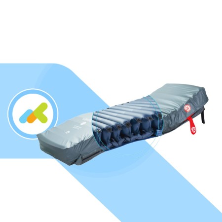 Sistema integrato materasso antidecubito alto rischio RevoPlus + Pompa DualPlus SR 361