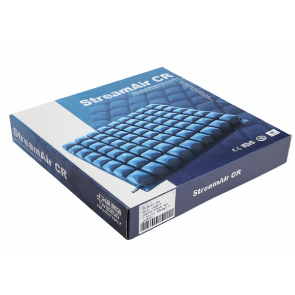 Cuscino antidecubito ad aria Stream Air 40x40x10 cm | 1 Valvola in Neoprene |Demarta Virginio