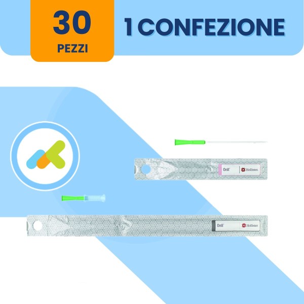 Onli catetere vescicale intermittente Uomo Punta Nelaton 30pz